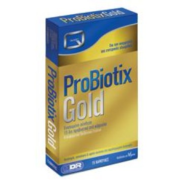 PROBIOTIX GOLD (ΠΡΟΒΙΟΤΙΚΟ) QUEST 15caps QUEST VITAMINS